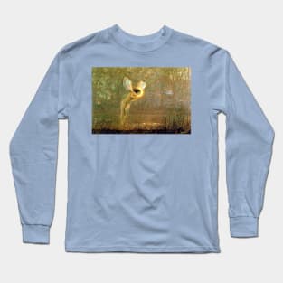 Iris the Rainbow Goddess - John Atkinson Grimshaw Long Sleeve T-Shirt